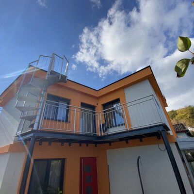 Produktfoto: Spindeltreppe mit Balkon in Wien 3