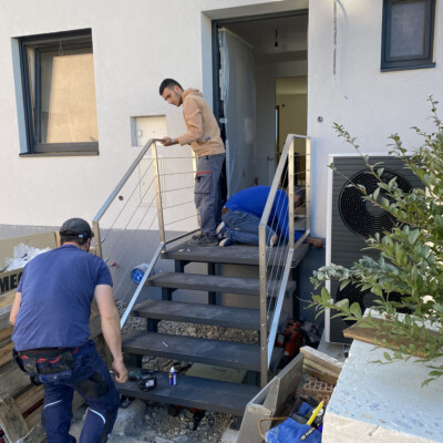 Produktfoto: Zweiholmtreppe in Niederösterreich 1